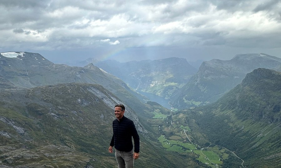 Roar Arnstad in the Norwegian mountains